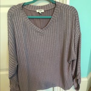 Long sleeve top from local boutique